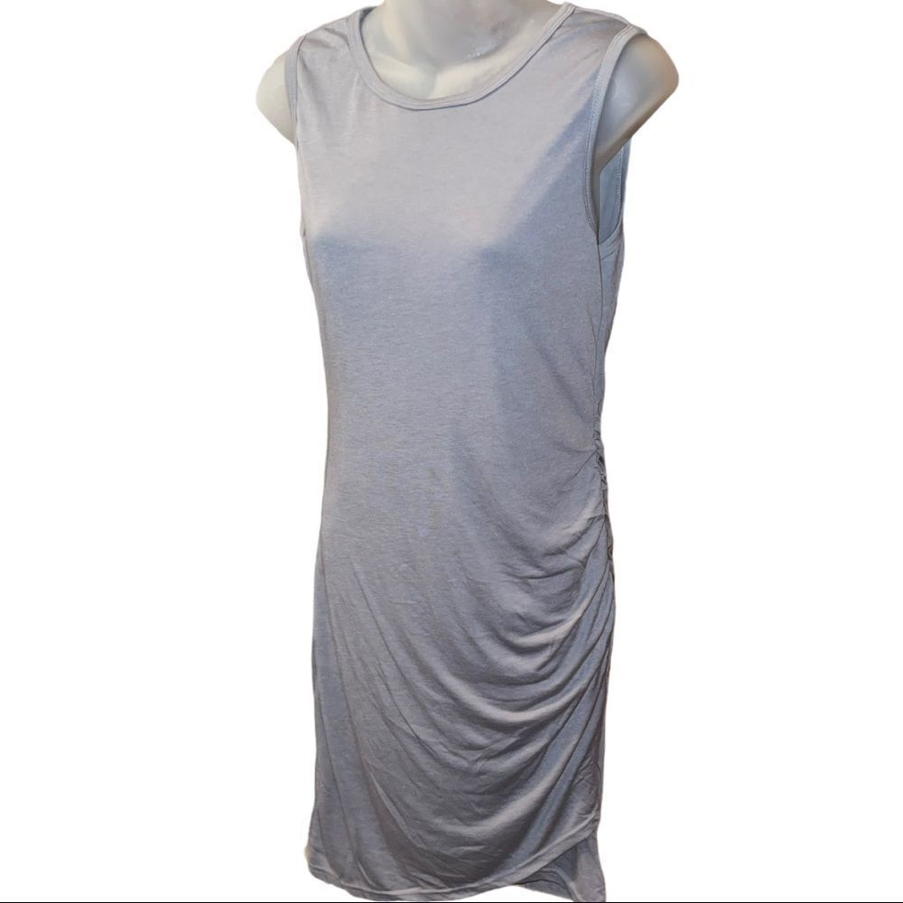 BTFBM Ruched Sleeveless Bodycon Dress Women's Size Small NWT basic